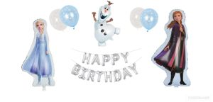 Balónky Ledové Království Happy Birthday