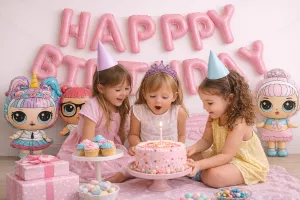 Balónky L.O.L Happy Birthday