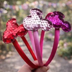 Čelenka Minnie Mouse  | Červená, Světle růžová, Tmavě růžová