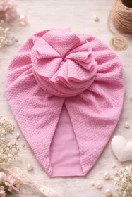 Čepička pro miminko růžová