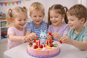 Narozeninový dort na krájení