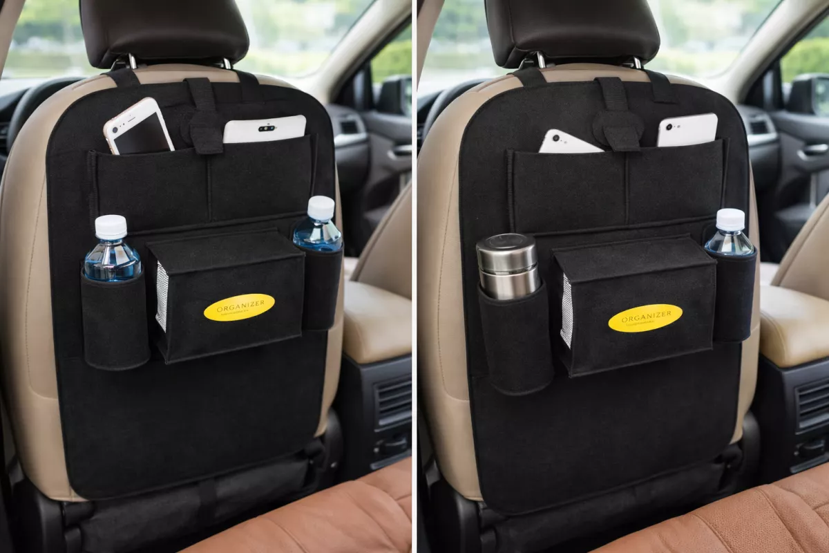 Organizér na zadní auto sedadlo