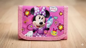 Peněženka Minnie | Tmavě růžová, Světle růžová