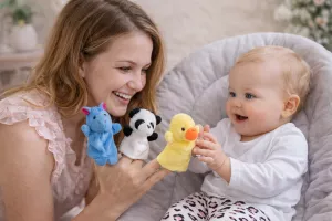 Prstoví maňásci 10 ks - zvířátka