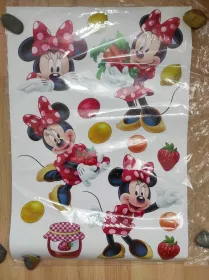 Samolepka na zeď Minnie Mouse