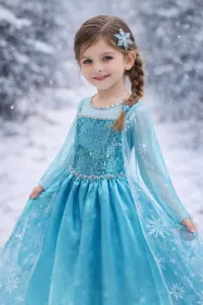 Šaty Elsa Ledové království 