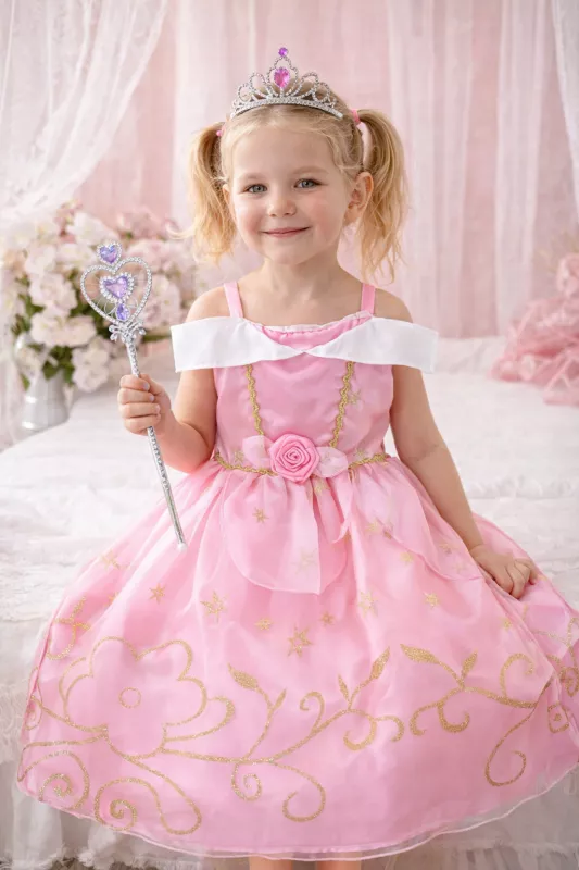 Šaty Šípková Růženka