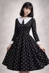 Šaty Wednesday | 134, 140, 152, 158/164