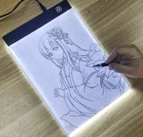 Svítící LED deska na obkreslování 