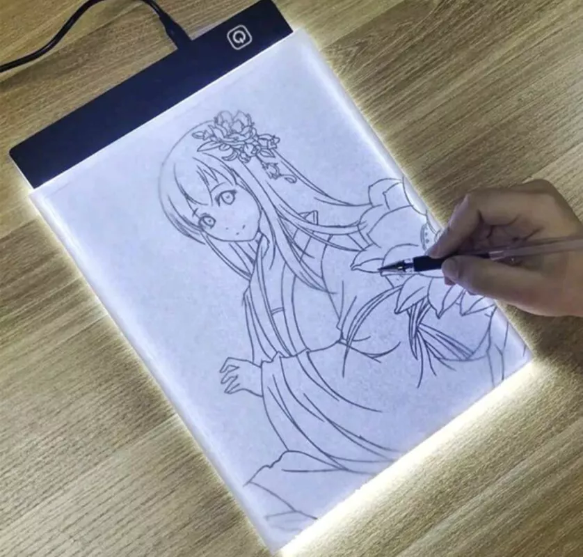 Svítící LED deska na obkreslování